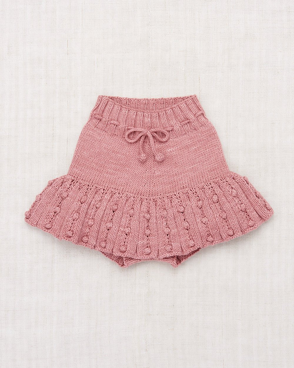 Eyelet Popcorn Skating Skirt - Rose Blush – Posh New York