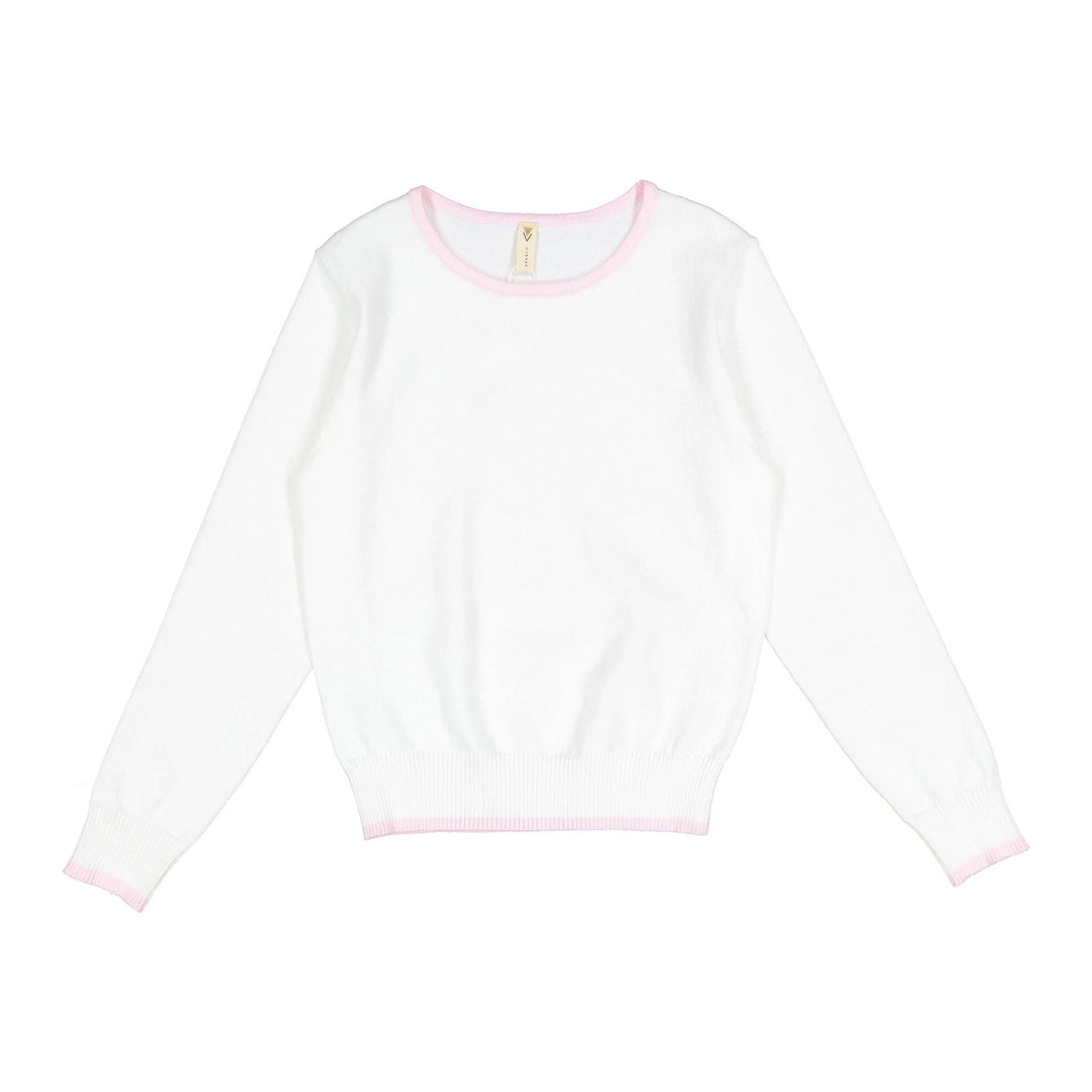 Cream Sweater  - White