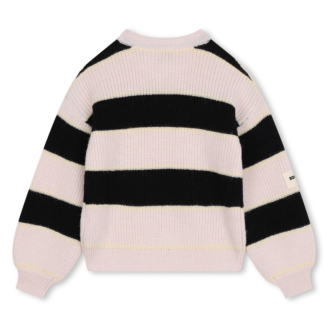 2 Tone Stripes Sweater - Multi - Posh New York