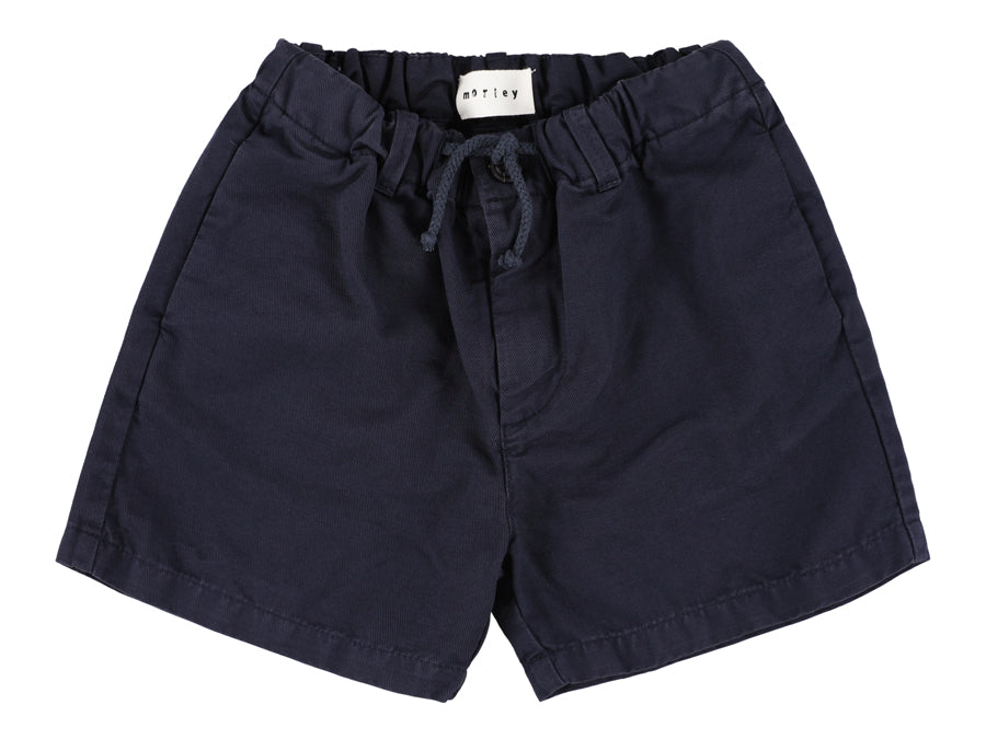 Navy Drawstring Shorts - Night