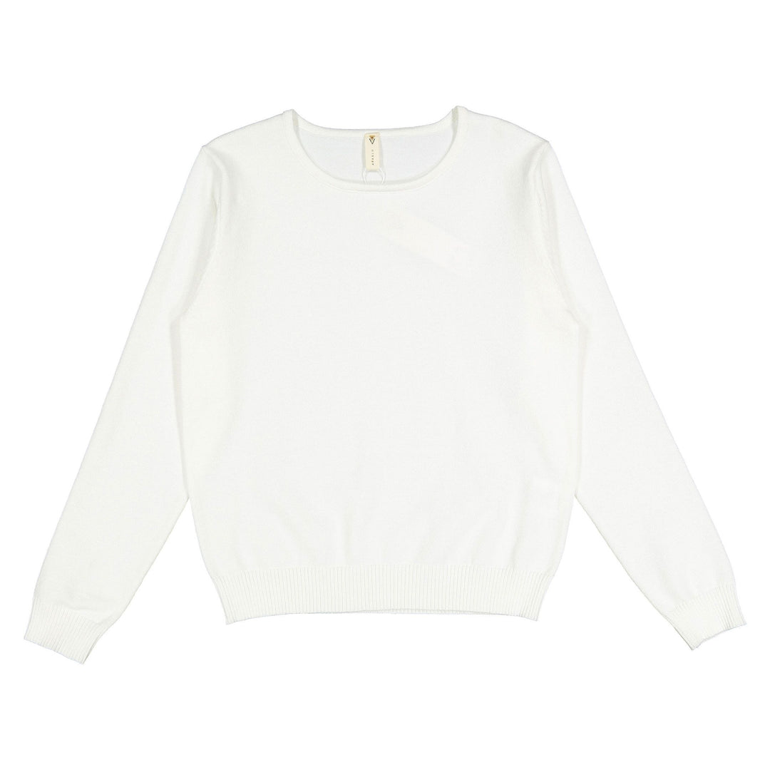 White Sweater - Beige