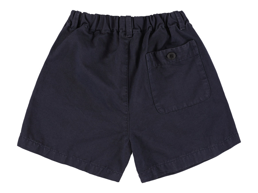 Navy Drawstring Shorts - Night