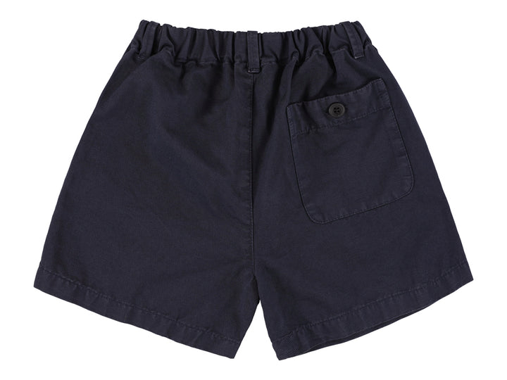 Navy Drawstring Shorts - Night