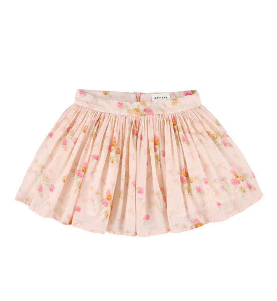 Blush Floral Skirt - Blush