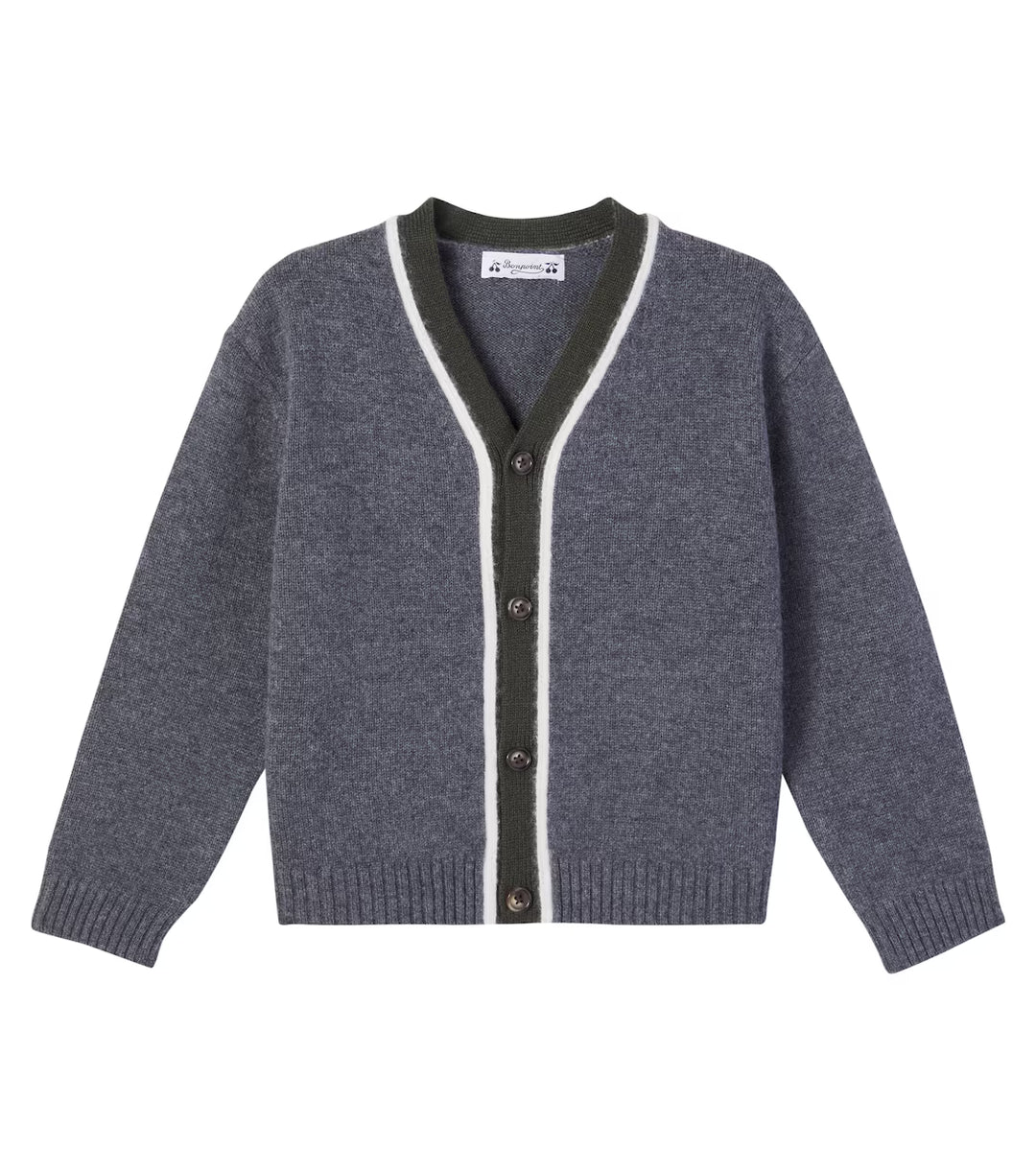 Garfield Cardigan - Ra Gris Chine F