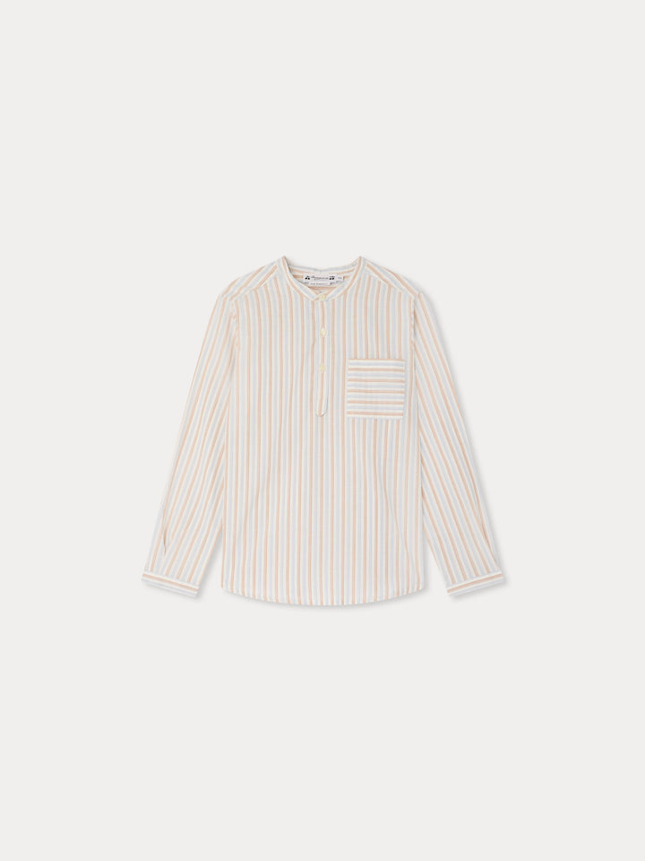 Pinstriped Collar Shirt  - Rayrues Ciel 210