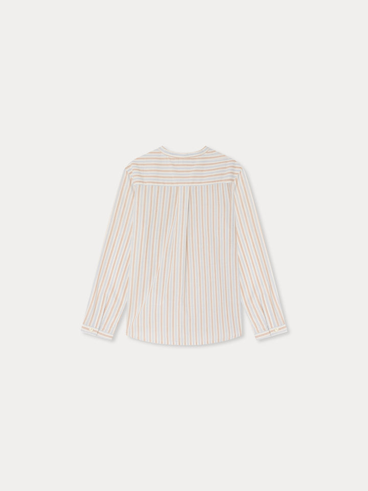 Pinstriped Collar Shirt  - Rayrues Ciel 210