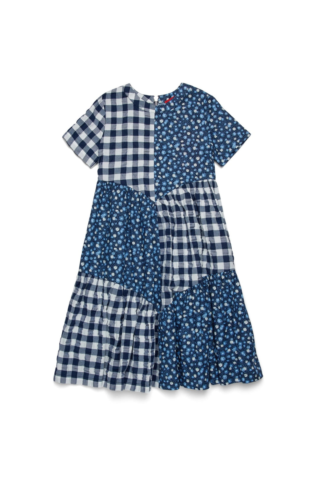 Abito Patches Dress - Mood Indigo - Posh New York