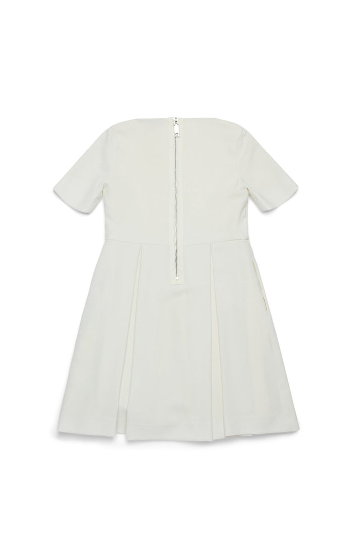 Abito Short Sleeve Dress - Lily White - Posh New York