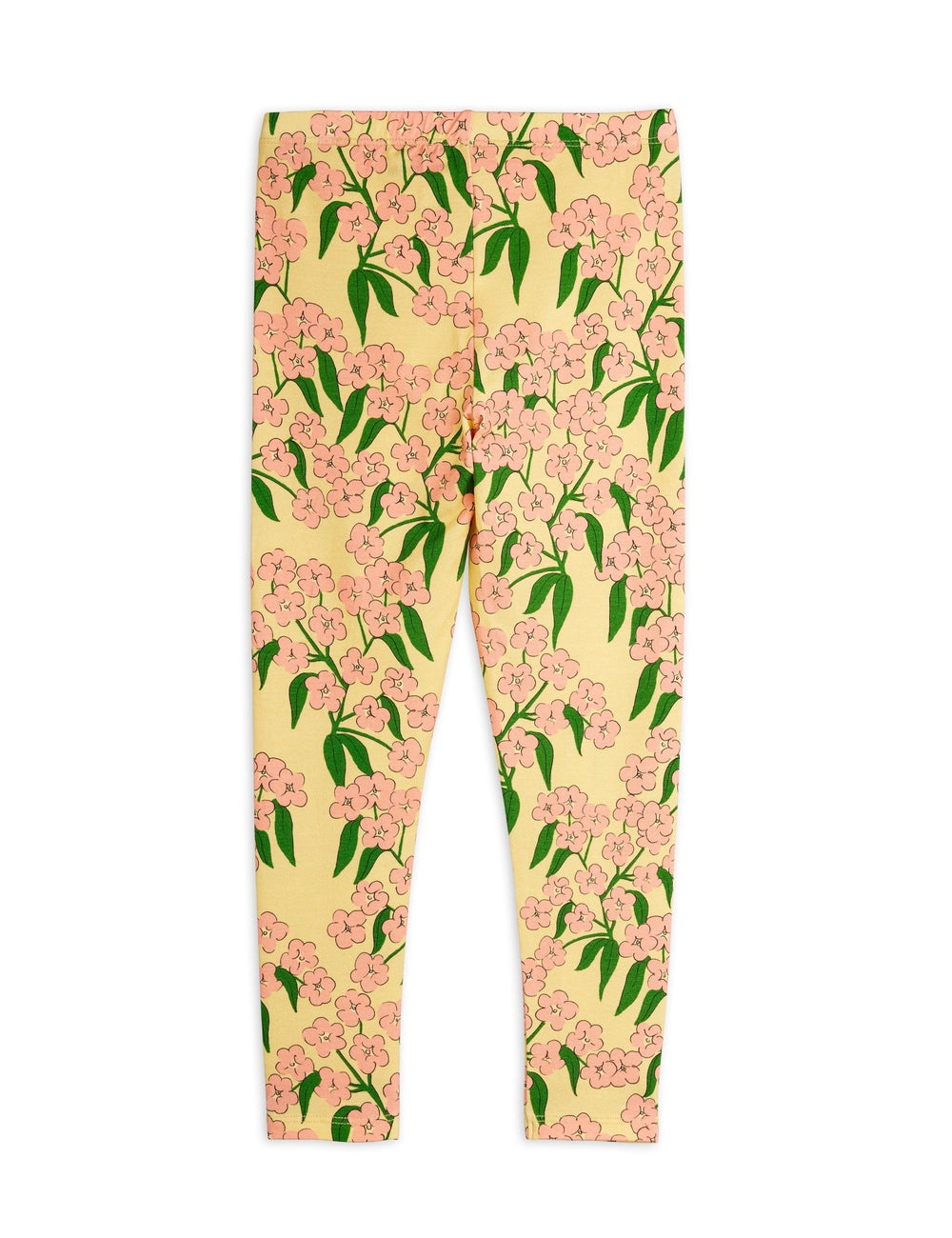 Alpine Flowers Leggings - Yellow - Posh New York