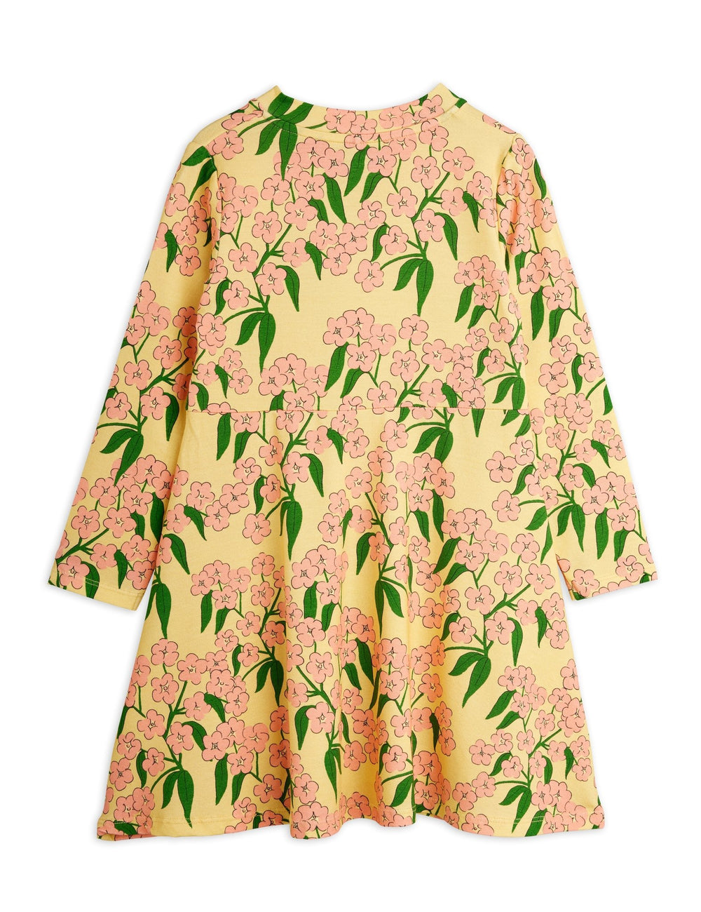 Alpine Flowers Long Sleeve Dress - Yellow - Posh New York