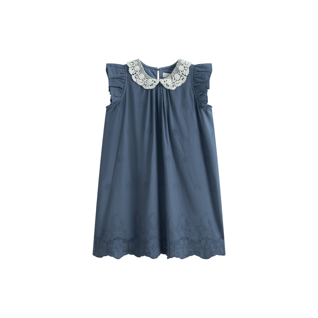 Antonella Dress Dusty Blue - Dusty Blue - Posh New York
