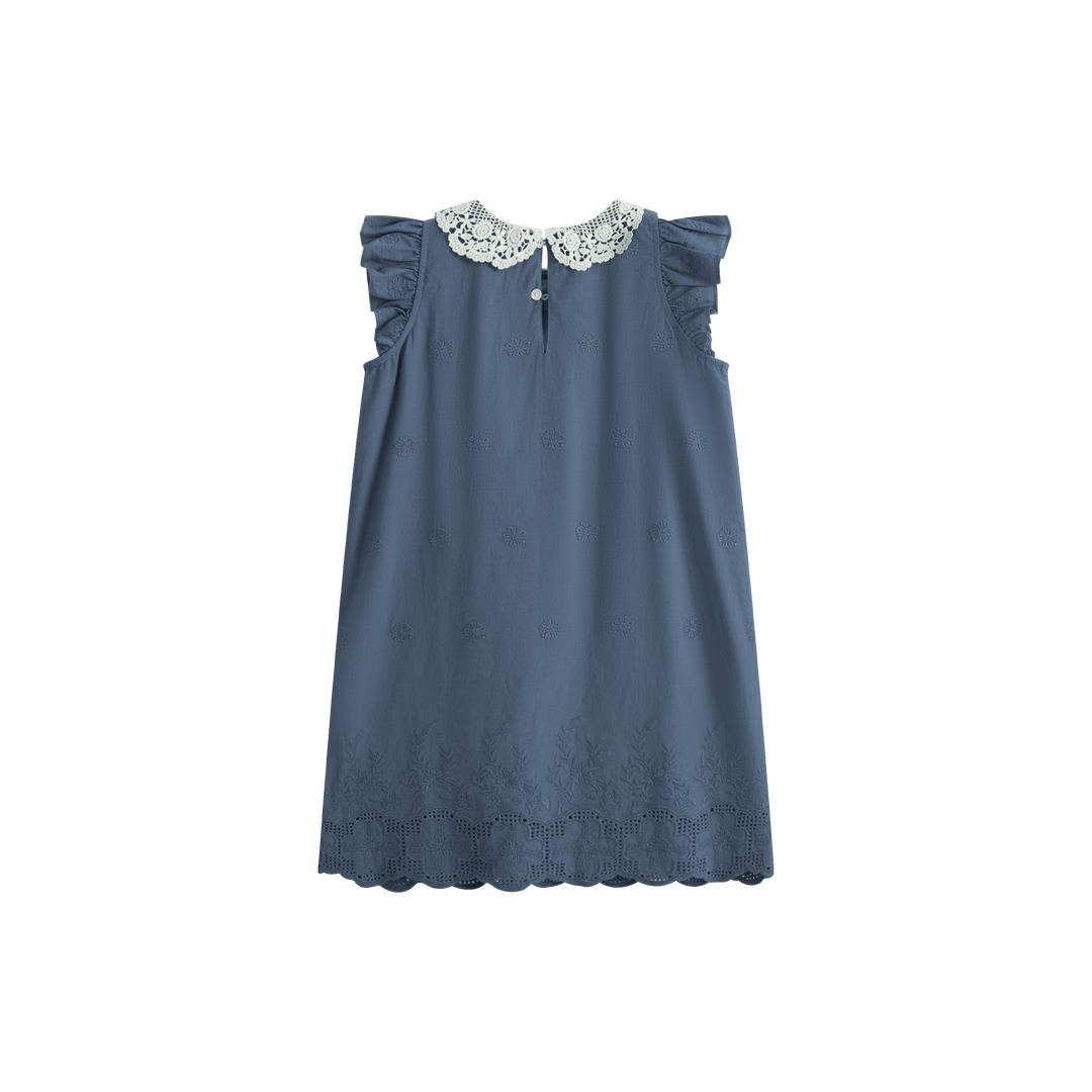 Antonella Dress Dusty Blue - Dusty Blue - Posh New York