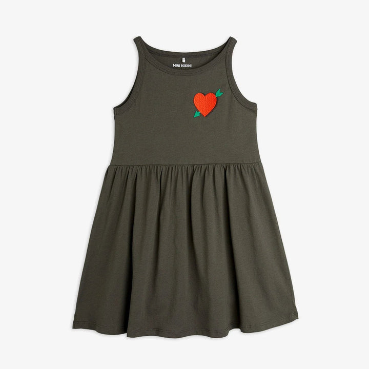 Arrowed Heart Dress - Black - Posh New York