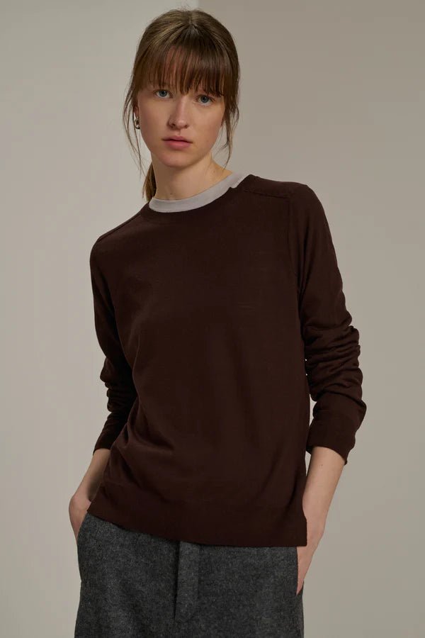 Australie Jumper - Chocolate - Posh New York