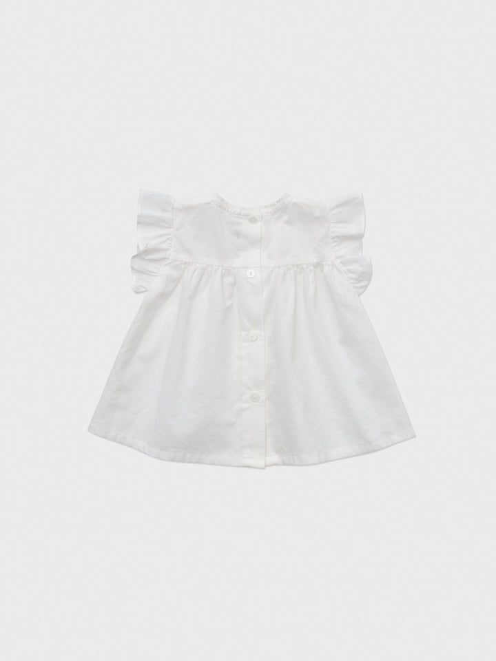 Baby Babe Blouse - White - Posh New York