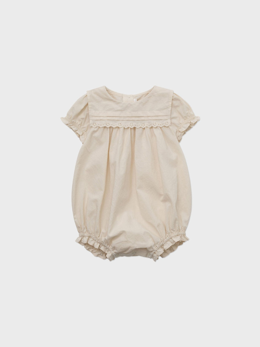 Baby Lemecy Romper - Cream Beige - Posh New York