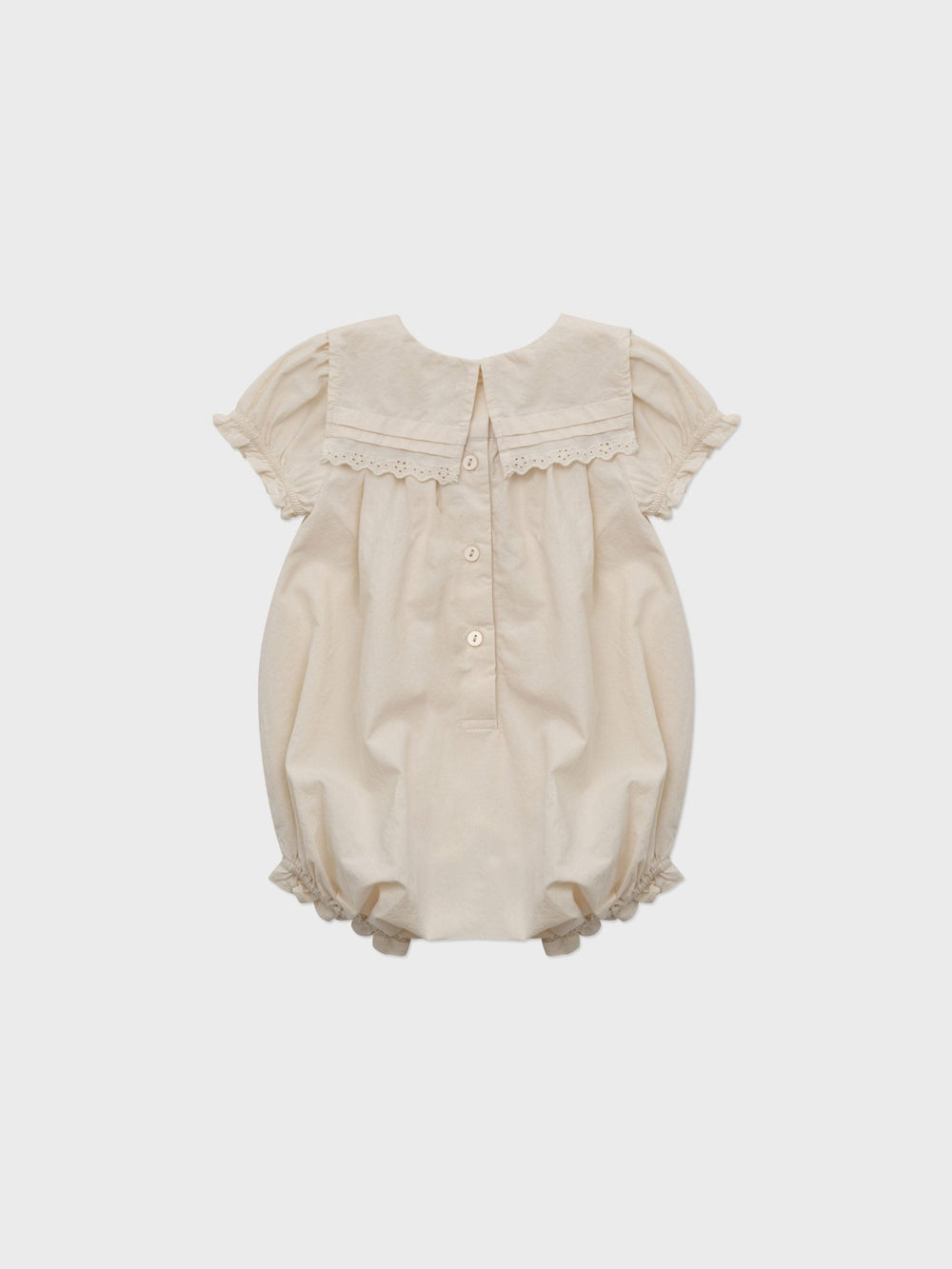 Baby Lemecy Romper - Cream Beige - Posh New York