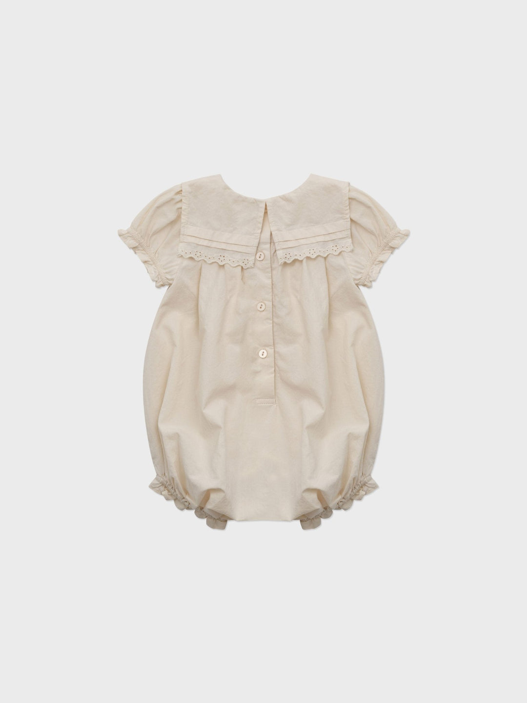 Baby Lemecy Romper - Cream Beige - Posh New York