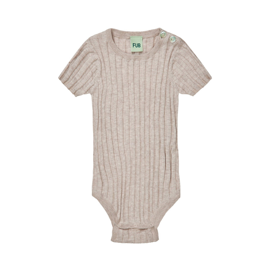 Baby Rib Body - Taupe Melange - Posh New York