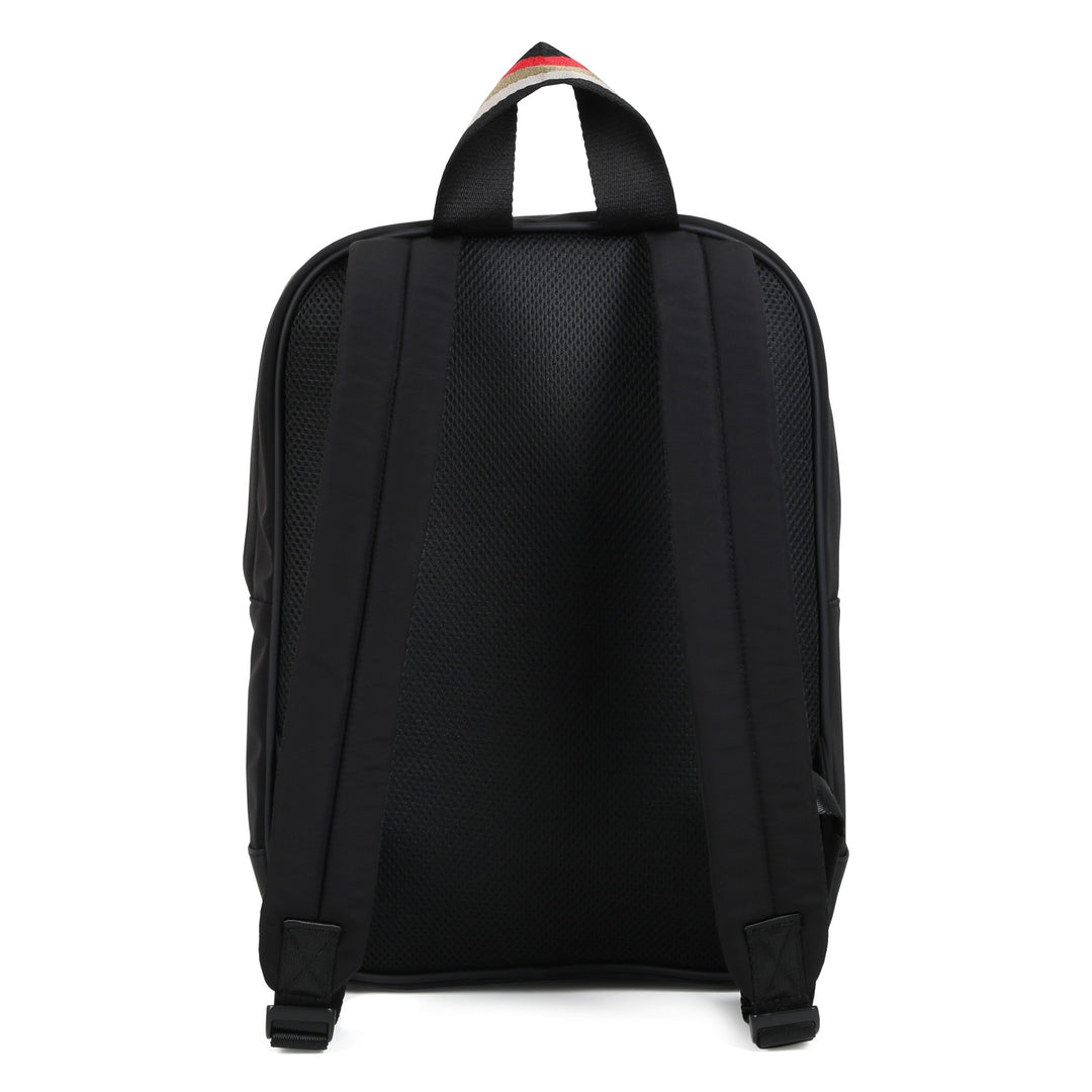 Backpack With rint Karl On Front Pocket - Black - Posh New York