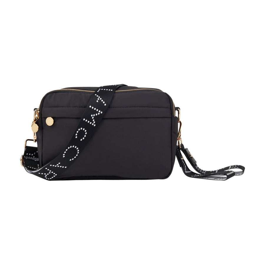 Bag with Logo Tape - Black - Posh New York