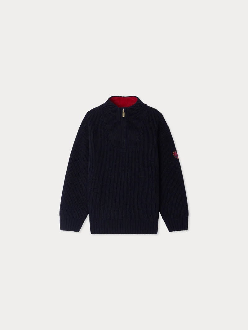 Baldo Sweater - Rayures Marine - Posh New York