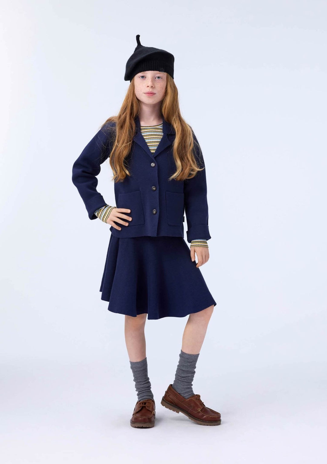 Barbro Skirt - Galaxy Blue - Posh New York