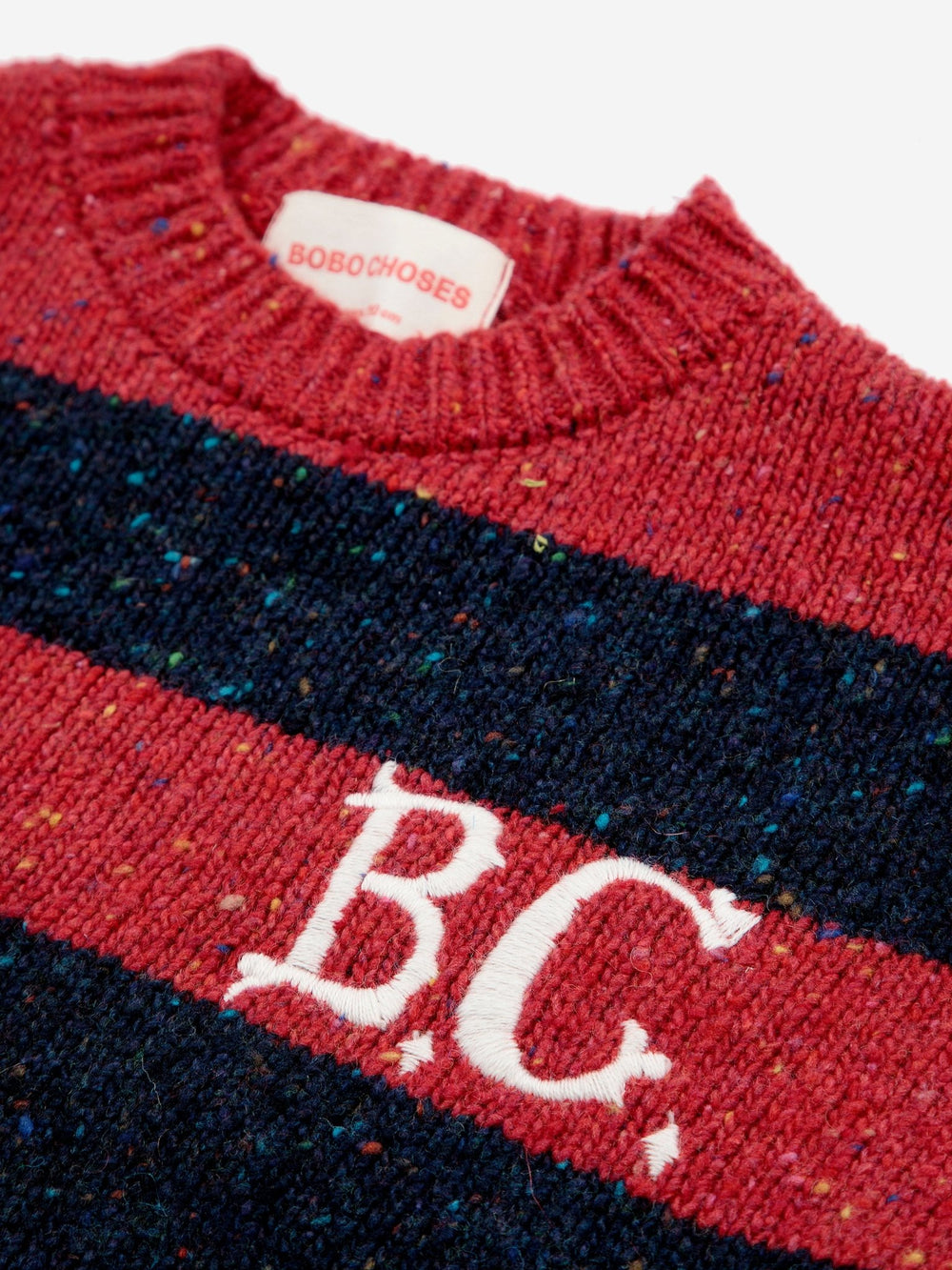 BC Vintage Stripes Jumper - Red - Posh New York