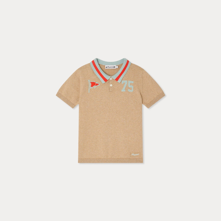 Beige loyal Polo - Beige Chine 260B - Posh New York