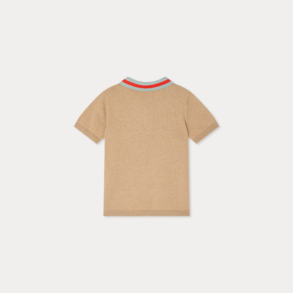 Beige loyal Polo - Beige Chine 260B - Posh New York