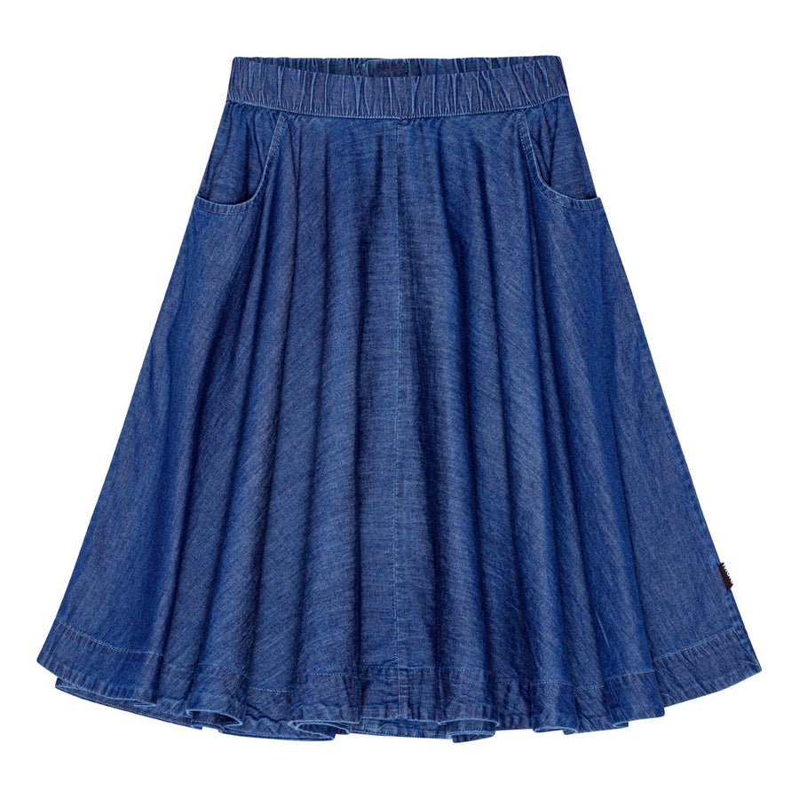 Bell Skirt - Mid Blue Wash - Posh New York