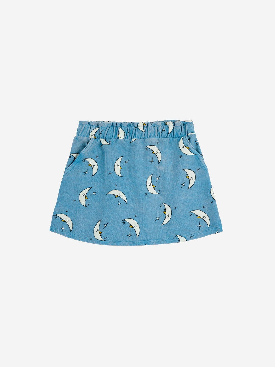 Beneath the Moon All Over Skirt - Light Blue - Posh New York