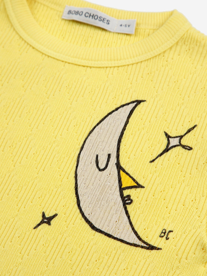 Beneath The Moon Tight T - Shirt - Yellow - Posh New York