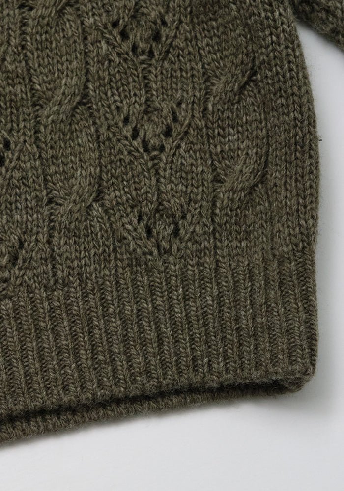 Benicilla Knit Pullover - Khaki - Posh New York