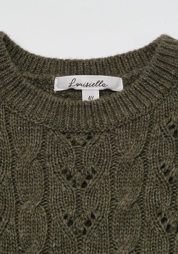Benicilla Knit Pullover - Khaki - Posh New York