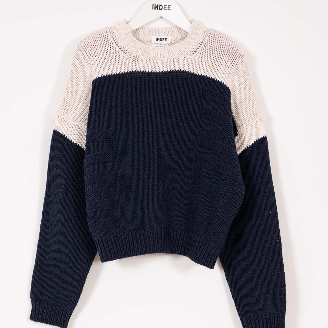 Big Gage Pullover 2 Colours - Navy - Posh New York