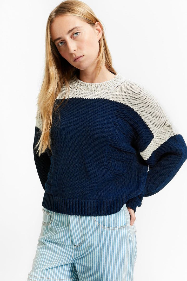 Big Gage Pullover 2 Colours - Navy - Posh New York