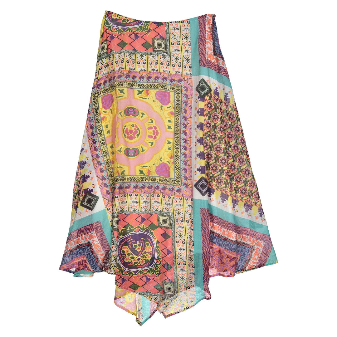 Multi Patterned Skirt - Multi