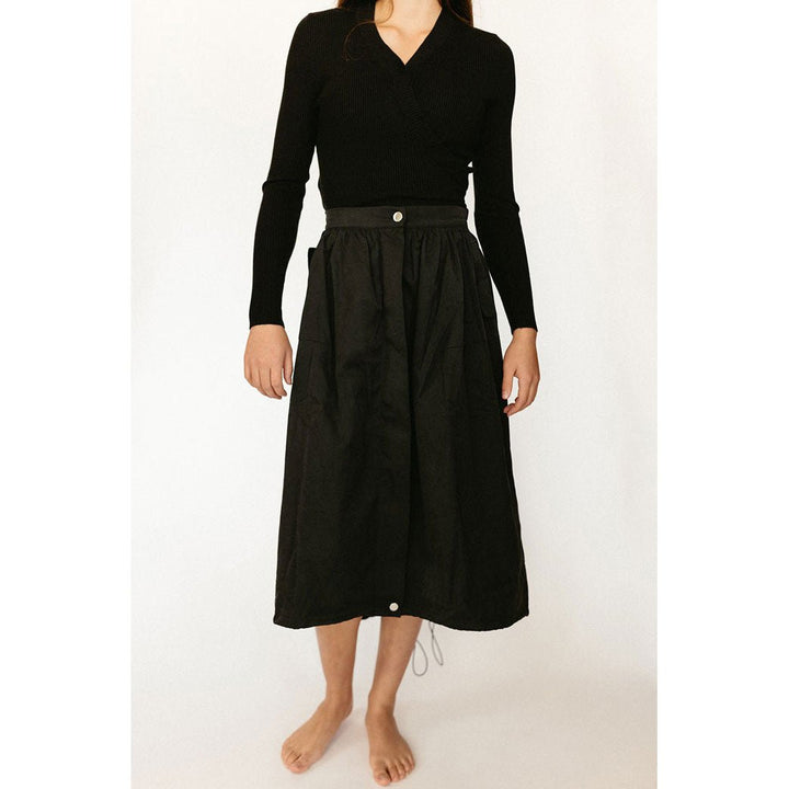 Black Aline Cargo Skirt - Posh New York