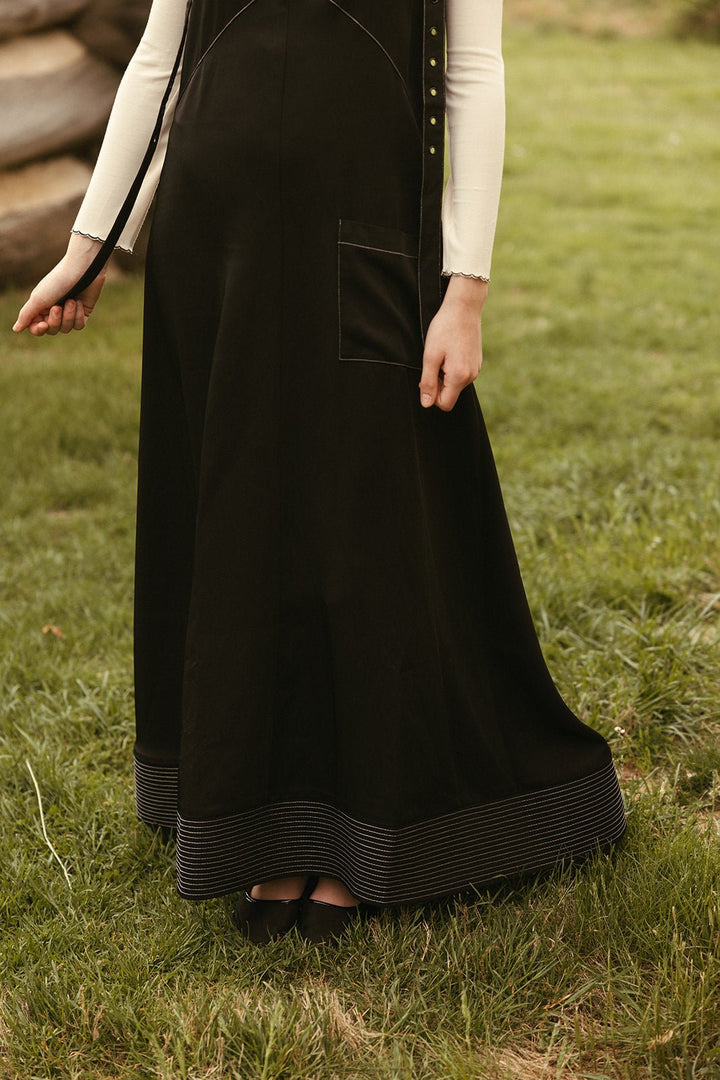 Black Buckle Jumper - Black - Posh New York