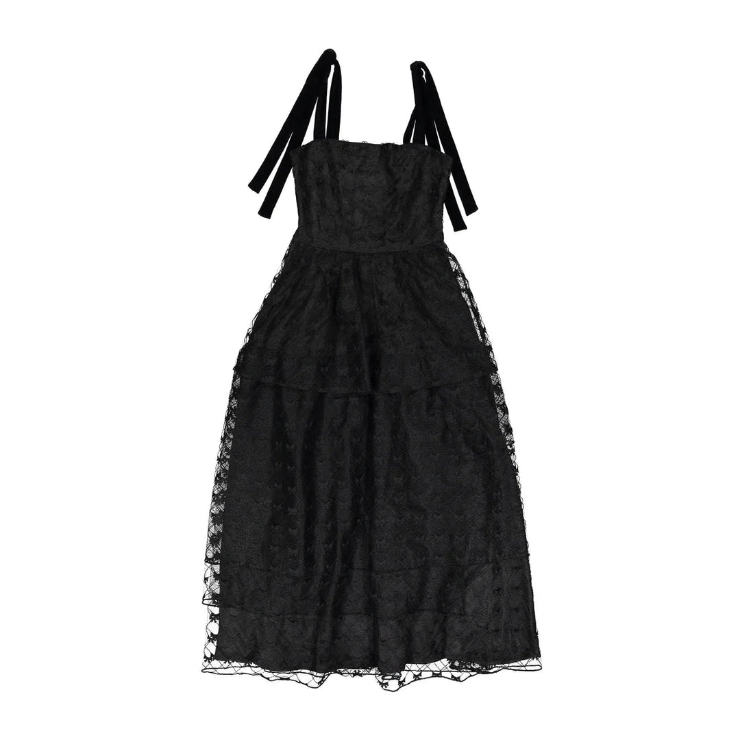 Black Lace Jumper - Black - Posh New York
