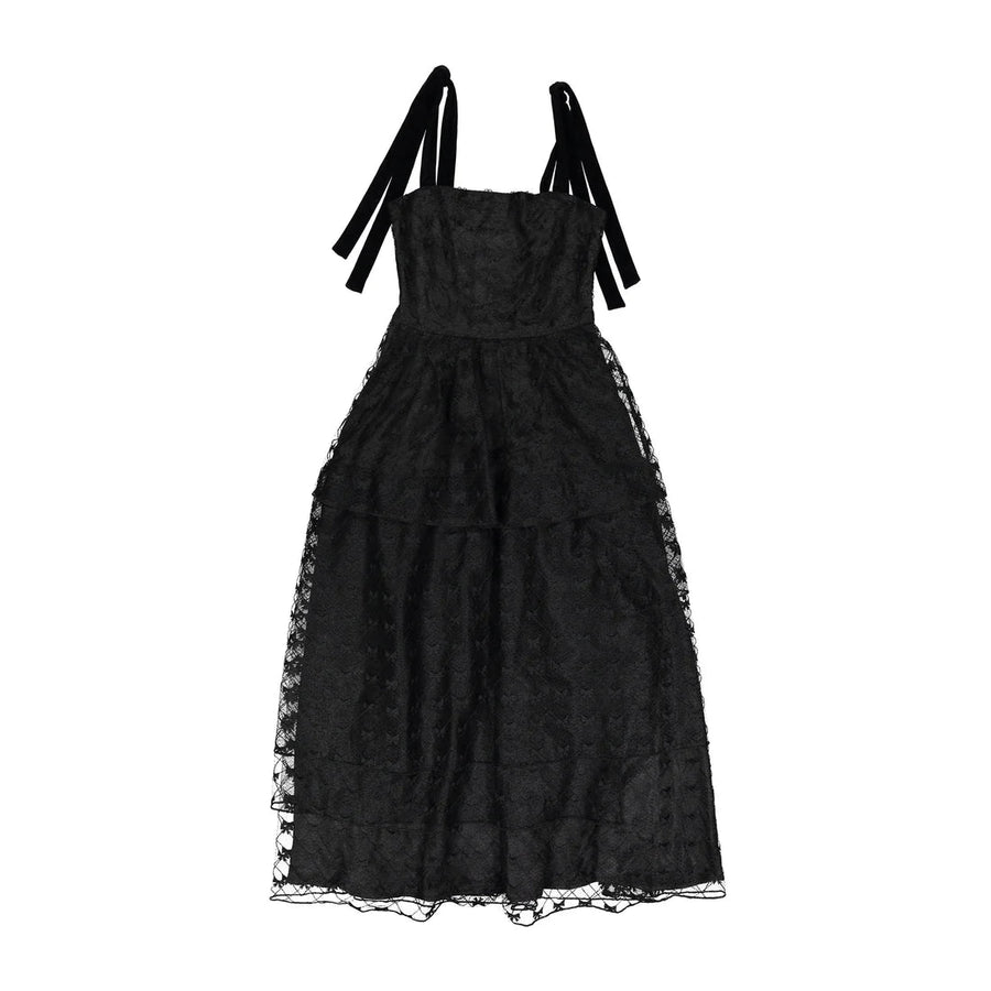 Black Lace Jumper - Black - Posh New York