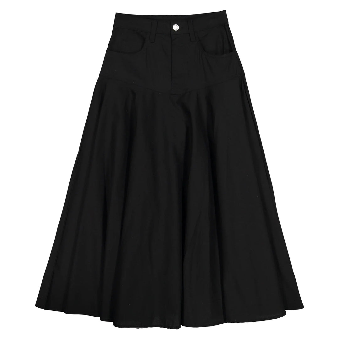 Black long Skirt - Black - Posh New York