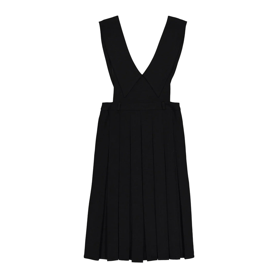 Black Pleated Jumper - Black - Posh New York