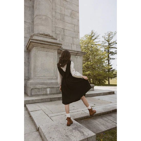 Black Pleated Jumper - Black - Posh New York