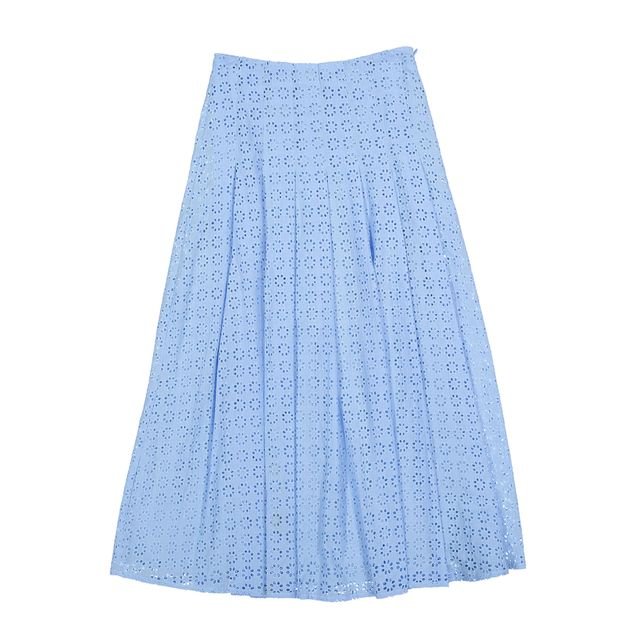 Blue Skirt - Blue - Posh New York