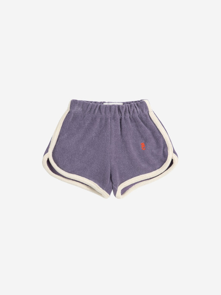 Blue Terry Shorts - Navy Blue - Posh New York