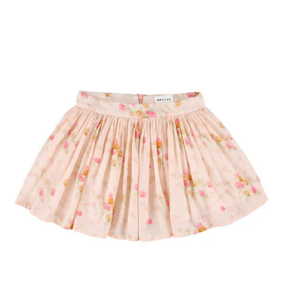 Blush Floral Skirt - Blush - Posh New York