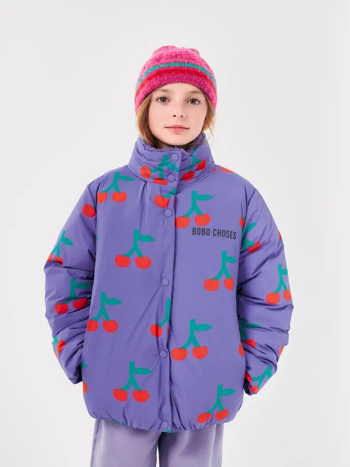 Bobo Cherry All Over Anorak - Lavendar - Posh New York